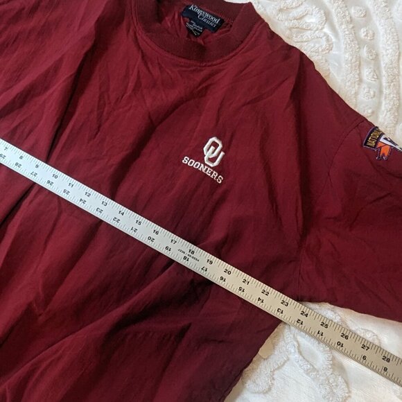 OU Sooners with Orange Bowl patch long sleeve pockets pullover Medium - Picture 6 of 10